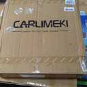 Carlimeki Leather Seat Covers Custom Fit for Tacoma Gen 4th (2024-2026) Double Cab, for SR, SR5, TRD PreRunner, TRD Sport, TRD Off-Road, Limited, Trailhunter - Armrest Covers Included - Fully Covered