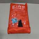 Emergency Fire Blanket for Home and Kitchen - Fire Suppression Blankets for Home, Size 1.0x1.0 m