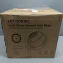 Professional Hooded Hair Dryer Pink,Stand Hair Dryer Bonnet With 3 Temperature Settings,Height Adjustable Sit Under Dryer on Wheels