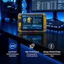 Miner Forge PRO 2.0 Solo Bitcoin Lottery Miner, USB-C BTC Solo Miner with 2.8 Inch LCD Display, ESP32 Chip, Wi-Fi, 144 Daily Mining Attempts, Plug and Play Bitcoin Mining Machine for Home Use