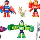 IRON MAN AND HIS AWESOME FRIENDS Marvel Armored-Up Avengers Pack, 3-Inch (7.6 CM) Action Figures, Toy Playsets for Boys & Girls, Ages 3+