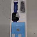 Gydom Smart Watch for Kids, Without/with APP Mode, 1.83" Touchscreen Fitness Tracker Watch, Heart Rate/Sleep Monitor, IP68 Waterproof Pedometer, Puzzle Games for Girls Boys Teens 5-16, 81 Sport Mode (Blue)