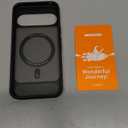 TORRAS Magnetic & Stand for Google Pixel 9 Pro Case/Pixel 9 Case, Fit for MagSafe, 12FT Mil-Grade Drop Protection, Slim Fit for Google Pixel 9/9 Pro Phone Case with Built-in Kickstand, Black