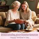 Gifts for Mom from Daughter Son - Mom Thank You Gift for Mother in Law New Step Moms Wife Mommy’s Retirement Valentines Birthday Gift for Mom I Want to Hear Your Story Journal Leather Planners