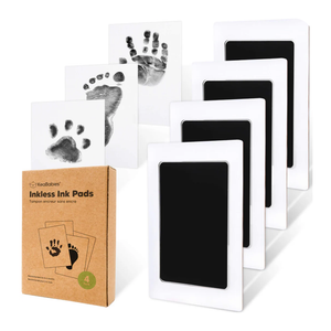 Keababies - Inkless Ink Pads - 4pcs - Jet Black