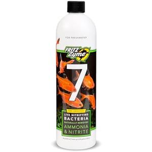 Fritz Aquatics FritzZyme 7 Live Nitrifying Bacteria Naturally Removes Amonia & Nitrite for Freshwater Fish (16-Ounce)