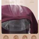 BAMBOO COOL Women's Thongs Seamless Moisture-Wicking Breathable Underwear High Stretchy Mid Waisted Panties Tagless 6 Pack (S)