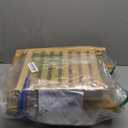 AMBIRD Over The Toilet Storage, 3-Tier Bathroom Organizer Over Toilet with Sturdy Bamboo Shelves,Multifunctional Toilet Shelf,Easy to Assemble and Saver Space, 25 * 10 * 64 Inches (Original Color)