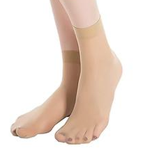 Women's 2 Pairs Pack Skin Color Socks