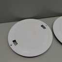 AR-PRO (2 Pack) Exact Replacement Hayward SPX1070C Skimmer Cover - Heavy-Duty Pool Skimmer Lid Direct Replacement for Hayward SP1070, SP1071, and SP10712S Automatic Skimmer Models,  9-7/8, Bottom8-5/16 (2PCS)