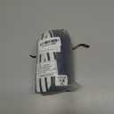 Morezi Dog Zip Up Raincoat with Reflective Buttons, Rain/Water Resistant, Adjustable Drawstring, Removable Hood, Raincoats with Legs 8lbs to 80lbs Available - Dark Blue - XL