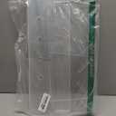 FINGERINSPIRE Clear Acrylic Tabletop Bookshelf Acrylic Desktop Book Display Rack Detachable Book Magazine Organizer Holder Transparent Book Storage Holder for Home Office Library Book Organization