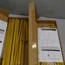 Wokceer Wedding Arch Backdrop Stand 7.2FT, 6FT Gold Metal Arch Stand Set of 2 for Birthday Party Wedding Ceremony Baby Shower Graduation Decoration