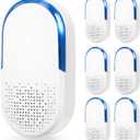 6 Pcs Ultrasonic Pest Repeller Electronic Plug in Rodent Mice Repeller Indoor Ultrasound Bug Repellent for Roach, Rodent, Mouse, Mosquito, Spider, Electronic Repeller Pest Control Plug