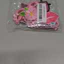 32 Pcs Iron on Patches for Girls - Pink Random Assorted Styles Embroidered Patches DIY Sew Applique Cute Repair Patch for Clothes, Backpacks, Jackets, Jeans, Hats