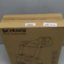 Potty Training Seat, SKYROKU Upgrade Toddler Toilet Seat for Kids Boys Girls, 2 in 1 Potty Training Toilet, Splash Guard Anti-Slip Pad Step Stool,New Sector-Shape Stabilized Base (8899+Grey)