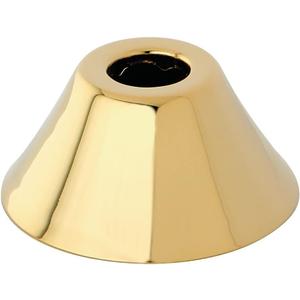 Kingston Brass FLBELL582 Magellan 5/8-Inch OD Bell Flange, 2-3/8-Inch, Polished Brass