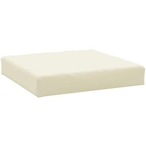 Tidyard Pallet Cushion Cream 23.6 x 23.6 x 5 Inch Oxford Fabric, Sofa Replacement Seat Cushion, Padded Cushion Pad for Indoor Outdoor