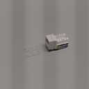 Everest 90 Angled RJ45 Cat6 Keystone Jacks 20-Pack in White - Slim Profile Female RJ45 Connectors - Cat 6 Keystone Jack - Compatible with 90 Angled Speed Termination Tool - easyJACK (B094WB91H3)