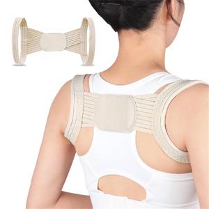 Posture Corrector for Women and Men,Breathable Hunchback Corrector,Adjustable Back Straightener Brace Suitable for Back,Shoulder and Spine Pain ReliefBeigeM