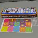 Electronic Alphabet Wall Chart, Talking ABC, 123s, Music Poster, Kids Learning Toys for Toddlers 1-3, Interactive Educational Toddler Toy, Birthday Gifts for Age 1 2 3 4 5 Year Old Boys Girls - Blue