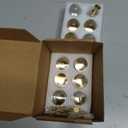 Guank 12-Pack Bubble Cabinet knobs Solid Brass Base, Drawer Spherical Gold Knobs, 1.14-Inch Diameter, Modern Kitchen Cabinet Brushed Crystal Ball Cabinet knobs Bubble