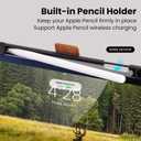 Case for iPad Air 11 Inch M4/M3/M2 (2026/2025/2024),iPad Air 5th/4th Generation 10.9'' Folio Cover with Pencil Holder Pocket,Magnetic Closure,Multi Angles Stand,Auto Sleep/Wake,Brown