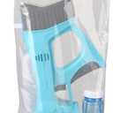 11.25 Inch Light-Up Bubble Shark Blaster with Sound Includes Batteries and Soap - 1 Count