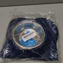 Hubulk Pet Dog Bowls 2 Stainless Steel Dog Bowl with No Spill Non-Skid Silicone Mat + Pet Food Scoop Water and Food Feeder Bowls for Feeding Dogs Cats Puppies (Medium, Navy Blue)