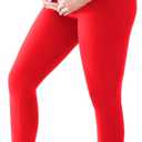 Walifrey Women's Maternity Leggings with Pockets Over The Belly,Pregnancy Yoga Pants Activewear Workout Leggings, XL