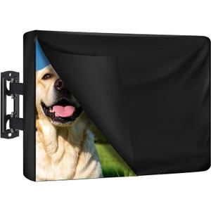 REDRICH 600D Heavy Duty Outdoor TV Cover for 40-43 inch TV, Upgraded Waterproof and Dustproof TV Screen Protectors with Zipper for Outside