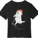 Gap Boys' Short Sleeve Graphic Tee (Black)