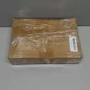 8 Pack - 8 inch Black Hidden L Shelf Bracket (1/5 Inch Thicked) Iron Floating Shelf Brackets Rustic Industrial Metal Brackets for Shelf Support