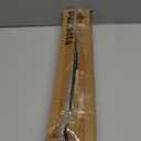 Shower Curtain Rod, 31-80 Inches Adjustable Tension Rod, 1-Inch Diameter Heavy Duty Rustproof Stainless Steel, No-Drill Spring Rod for Bathroom, Kitchen and Closet, Silver