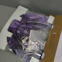 Elongated Toilet Seat Amethyst druse Resin Toilet Seat with Quietly Close Quick Release Hinges Decorative Toilet Seat with Cover Easy to Clean and Install