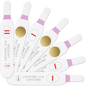 Sinload 80 Pcs Pink Scratch off Pregnancy Test Kit Baby Shower Games Baby Shower Games Baby Shower Scratch off Game for Girl
