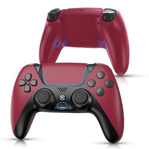 for PS5 Controller,Wireless Remote Compatible with Playstation 5,PS4,PC,Supports 6-Axis Gyroscope,Turbo,Button Remapping, Vibration, Ergonomic Design, Type-C Fast Charging, 3.5mm Audio Jack, Speaker(Red)