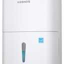 Kesnos 150 Pints Energy Star Dehumidifier with Pump for Home, Basement with Drain Hose & Large Tank, Ideal for Large Spaces up to 7,000 Sq. Ft. - Portable Commercial Dehumidifier with Auto Defrost