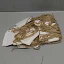 100 Pcs Handmade Deckled Edge Gift Tags with String Attached White 3.75X1.75Inch Hanging Tags for Labeling Thick 300 GSM Cotton Paper Name Cards for Handbags Crafts Clothing Price DIY Birthday