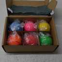 GoSports Plyometric Weighted Balls for Baseball & Softball Training 6 Pack - Choose Pro or Elite Set