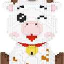 BDYDT Dairy Cattle Micro Building Blocks Set 1983 Pieces Gift for Adults and Kids Ages 14 Years and Up