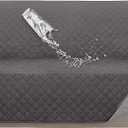 ISSUNTEX Double Protection 100% Waterproof Sofa Covers for Living Room, Couch Covers for 3 Cushion Couch Sofa, Reversible Furniture Protector Sofa Cover for Dogs, Pets, Kids (Sofa, Gray/Light Gray)