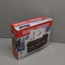 George Foreman Family-Size Grill & Panini Press, Nonstick Ceramic Coating, Fat-Removing Slope, Adjustable Angle, Indoor/Outdoor Use (5-Serving)