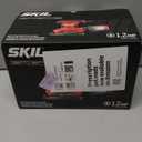 SKIL Corded Multi-Function Detail Sander with Micro-Filter Dust Box 3 Additional Attachments & 12pc Sanding Sheet- SR232301