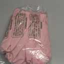 KKJIAF 3 Piece Toddler Sheet Set Microfiber, Includes a Flat Sheet, a Fitted Sheet and a Ruffle Pillowcase, Light Pink