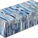 Handicrafts Home Decorative Storage Box with Lid 10x4.5x2.5 Modern Home Decor Organizer, Memory Box & Jewelry Storage- Decorative Boxes for Living Room & Shelf Decor- Classic Plain