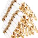 400PCS Pre Rolled Gold Plastic Silverware Sets - Heavy Duty Hammered Gold Cutlery Include 100 Pack Wrapped Disposable Utensils with Napkins for Parties, Dinners & Weddings