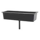Plastic Bar Drain Tray. Drain Pipe Included