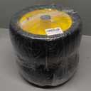 2 Pcs Upgrade 13x6.50-6 Lawn Mower Tires Flat Free with 5/8" Bearing, 13x6.50-6 Zero Turn Mower Front Tires, 13x6.5-6 Flat Free Lawn Mower Tires for Commercial Grade Lawn, 5.5"-7.5" Centered Hub