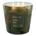 Cedar Pine Scented Candle, 30oz Natural Soy Wax, 3 Wick Large Winter Forest Candle for Home, 100+ Hours Clean Burn, Fresh Cut Christmas Tree Aroma for Holiday Decor, Stress Relief & Gifting